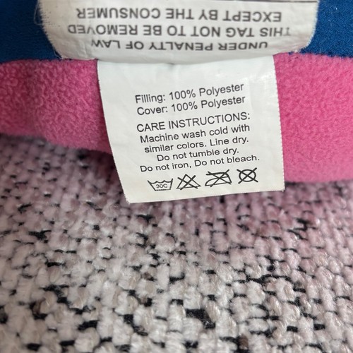 BCOZZY Neck Pillow for Travel Double Support Head Neck Small Kids Pink Blue Sz S - Picture 5 of 11