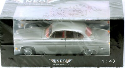 1:43 NEO Scale Models NEO43906 Jaguar MK X 1961 sedan silver MIB