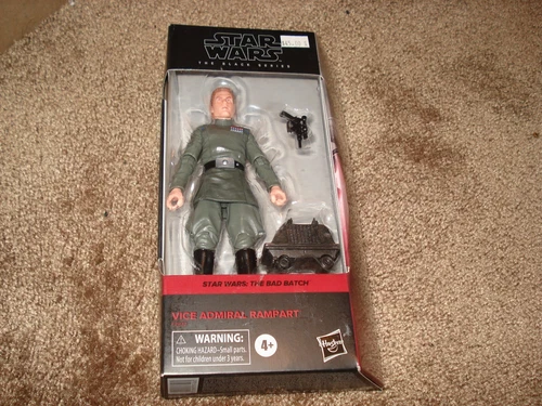 Star Wars The Black Series "Vice Admiral Rampart #08" the Bad Batch 6" figure
