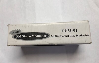Digital EFM-01 FM Stereo Modulator Multi-Channel PLL Synthesizer