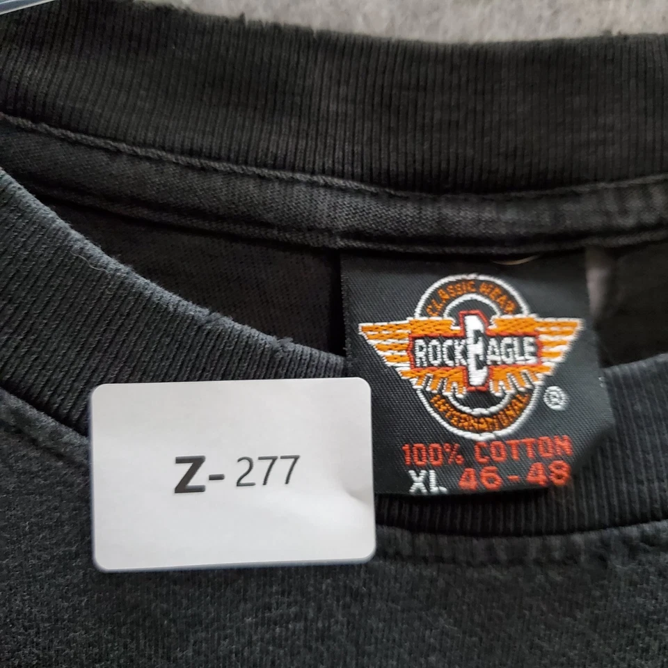 Camisa DE COLECCIÓN Bob Marley Hombres XL Negra Vida de Gráfico Leyenda Puntada Única LEER Foto 3 de 4