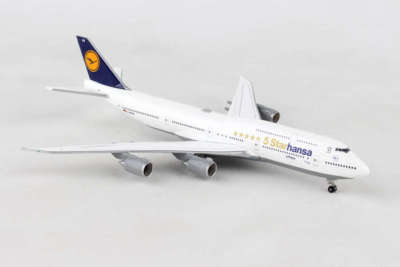 HE531504 HERPA WINGS LUFTHANSA 5 STARHANSA 747-8 1/500 DIE-CAST MODEL BAYERN 