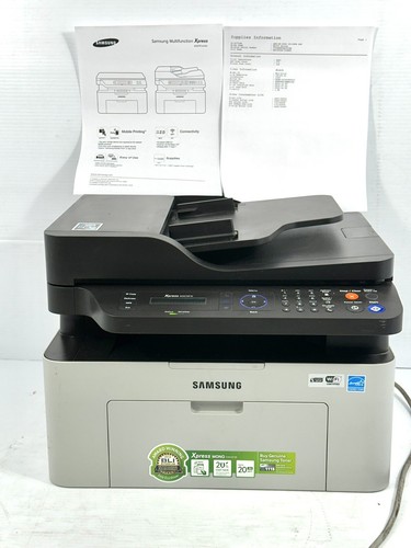 Samsung Xpress M2070FW Printer Scanner Copier Wireless Pg:2666, Tested, Desc - Picture 11 of 19