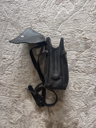 Tignanello black leather backpack best sale