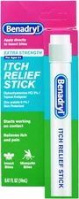 Extra Strength Itch Relief Stick, Diphenhydramine HCL Topical Analgesic & Zinc A