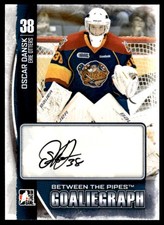 2013-14 In The Game Between the Pipes Goaliegraphs OSCAR DANSK