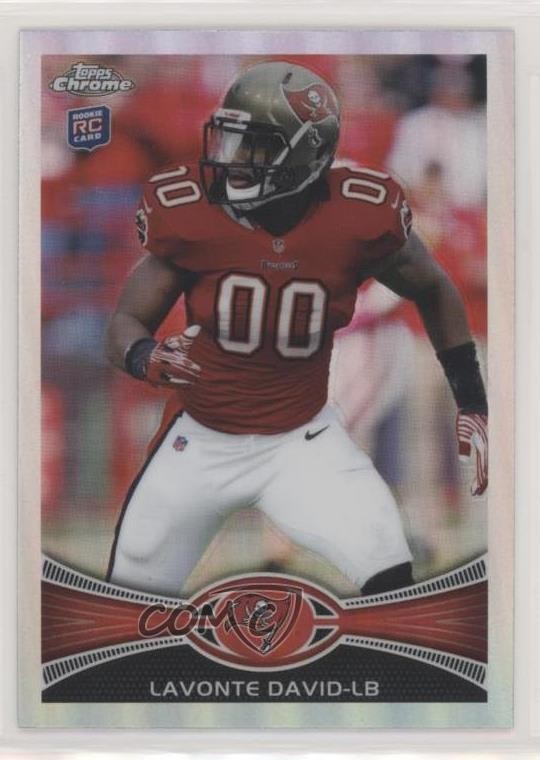 2012 Topps Chrome Refractor Lavonte David #198 0zt5