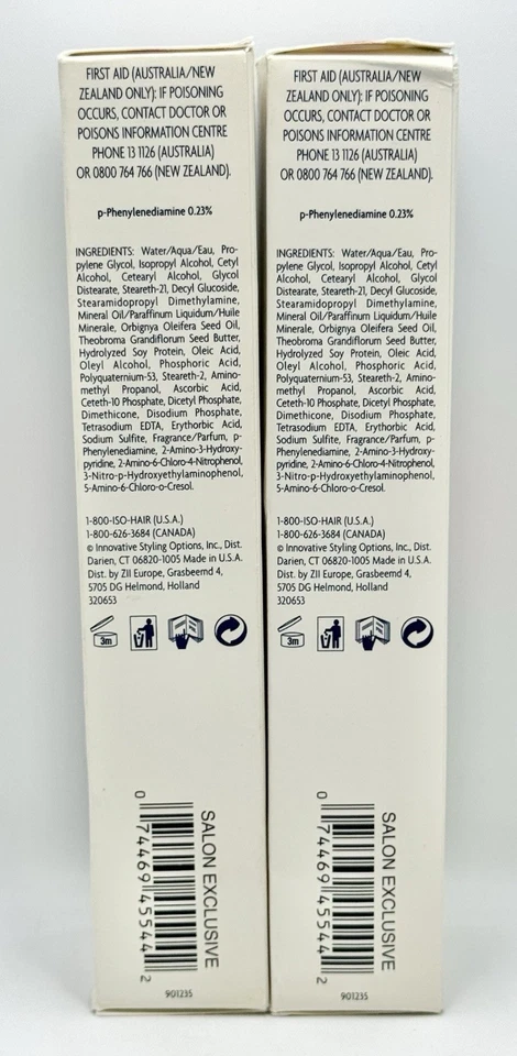 i Luminate i Color Demi Permanent Creme Hair Color 5M (5.6) Red Wine (2 Pack) — 第 2/4 张图片