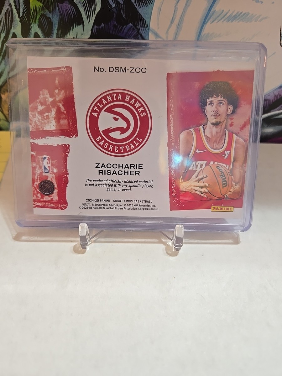 24-25 Panini Court Kings - Debut Showcase Zaccharie Risacher #DSM