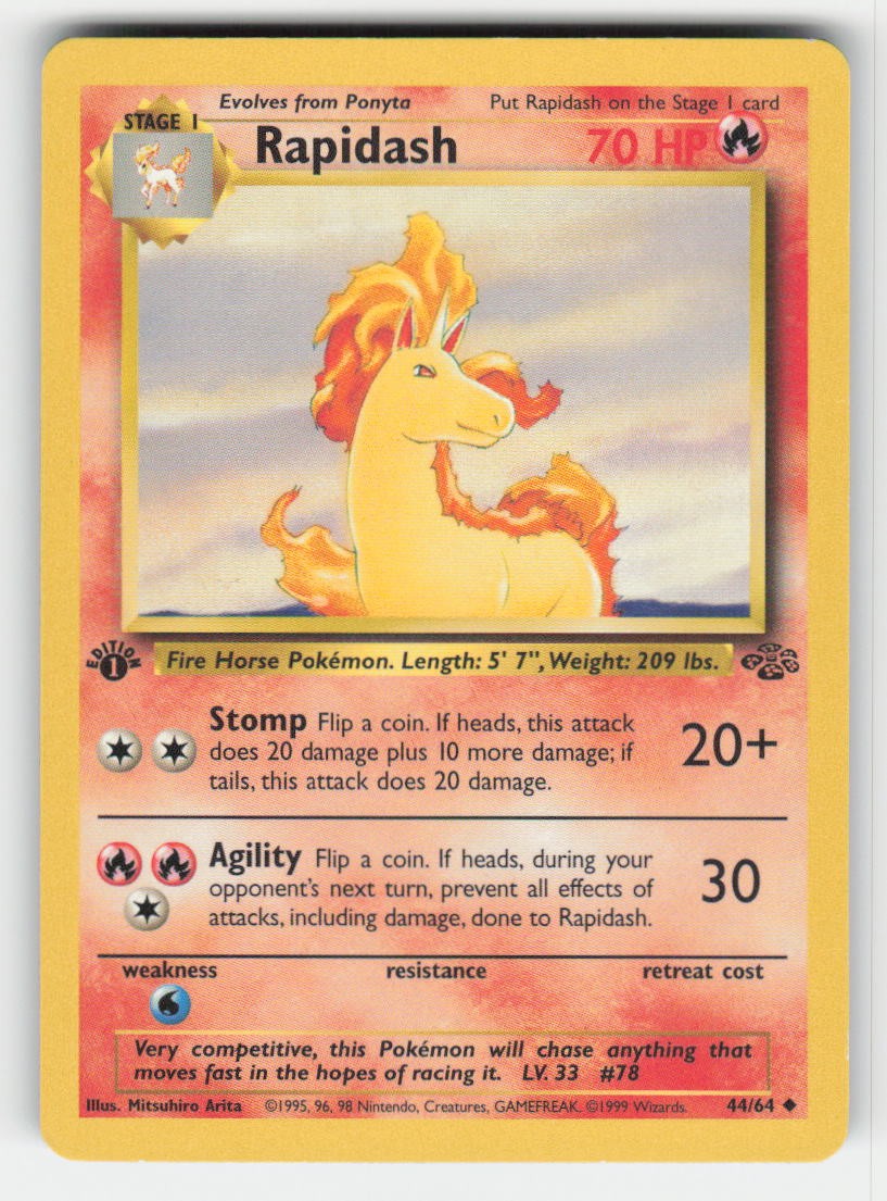 Jungle #44/64 Rapidash