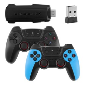 4K Retro Game Stick 30000+ Games 50 Emulators PS1 N64 DC 2 Wireless Pads