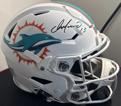 DAN MARINO Signed Miami Dolphins Full Size SPEEDFLEX Helmet Beckett COA CLEAN 🔥