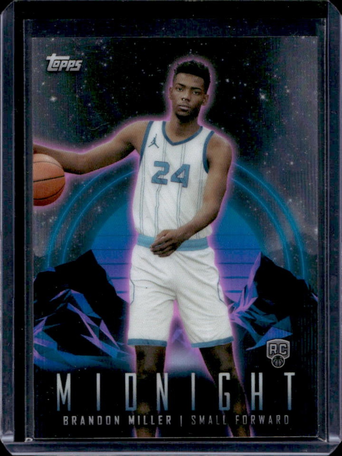 2023-24 Topps Midnight Brandon Miller RC Rookie #17 Hornets
