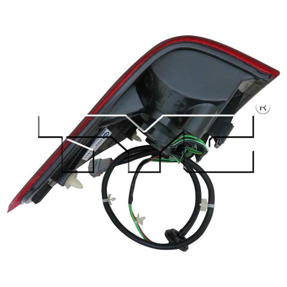 Conjunto de lanterna traseira com certificação NSF TYC 11-6000-90-1 para Nissan Titan 04-15 - Imagem 3 de 4