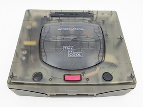 SEGA Saturn HST-3220 Skeleton Clear Console This is Cool Limited Tested Working