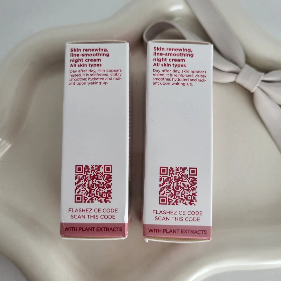 4pcs Clarins Multi Active Nuit Skin Renewing Line Smoothing Night Cream+Cleanser - Image 4 of 4