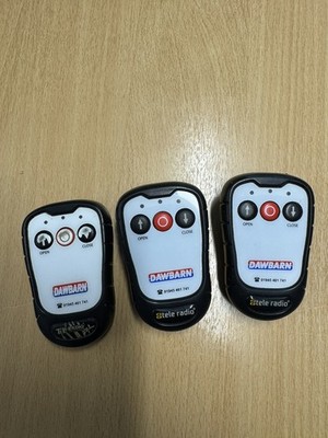 3x TELE RADIO PANTHER T7-16 Funkfernbedienungen gebraucht 