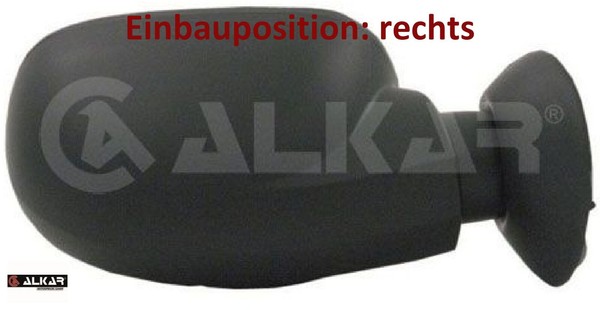 Alkar 6102590 AußEnspiegel Rechts Spiegel AußEn FüR Renault FüR Dacia-image