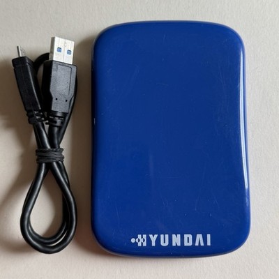 Hyundai Drive H2 Portable 1Tb USB3.0 Blau H21000EBLUE Externer Speicher Speicher