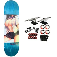 Hook Ups Skateboard Complete Wet SG Assorted 8.25" x 31.75"