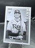 2022 Topps Archives Snapshots #14 Josh Lowe Black & White