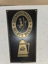 Vintage 50's/60's Liebotschaner Select Beer Sign,Stegmaier Brewing,Wilkes-Barre