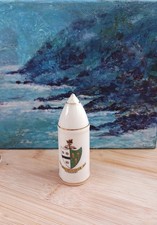 Crested China Shell Case WW1 - HUNMANBY - Yorkshire Coast