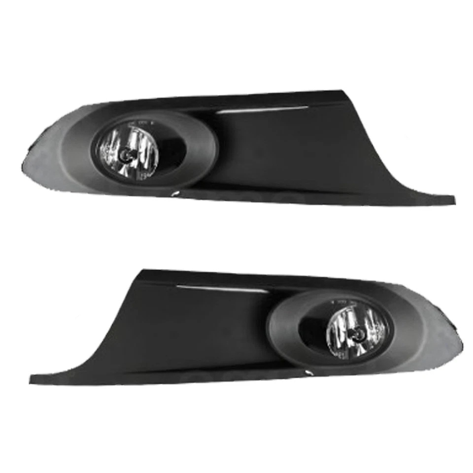 Front Bumper Cover Primed & Fog Lights Kit For 2011-2014 Volkswagen Jetta Foto 4 de 4