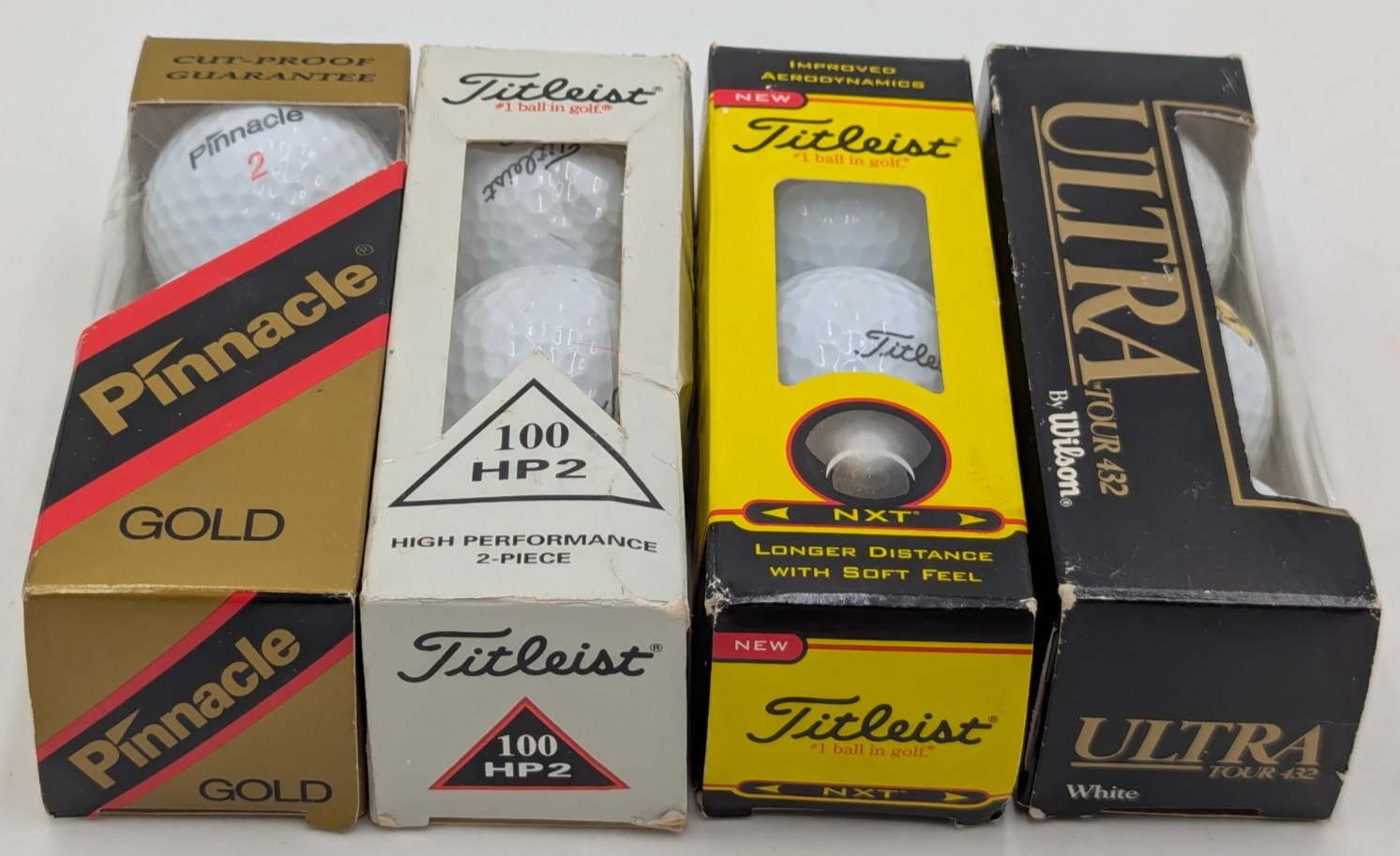 Sleeves Lot Of 12 Balls New Titleist Pinnacle Wilson