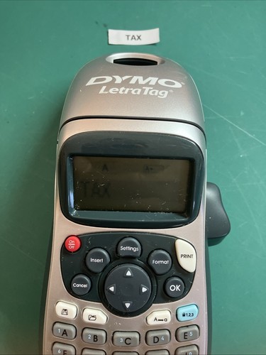 Dymo LetraTag Handheld Portable Electronic Label Maker. Battery, Fully Tested VG - Picture 4 of 12