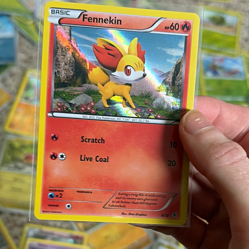 The Pokémon Company Fennekin XY02 XY Promo Holo 60 HP Basic English