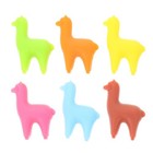 6 Pcs Glass Markers Charms Silicone for Drinks Glasses Identifiers