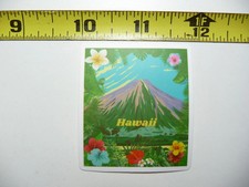 HAWAII VALLEY VOLCANO VIEW SMALL STICKER DECAL SCRAPBOOKING WALL VACATION
