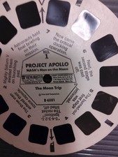 VIEW MASTER REEL B658-1 PROJECT APOLLO - GREAT CONDITION- GAF 1964