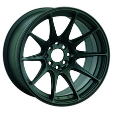 4 New 16x8.25 Xxr 527 Flat Black 4x100114.3 Et0 Wheelrim