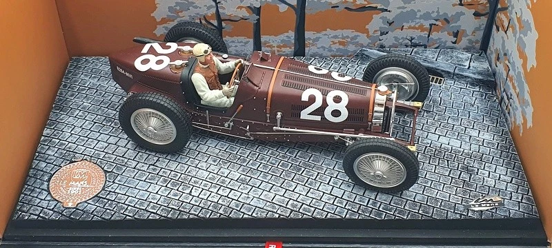Le Mans Miniatures 1/18 Scale 118002/28M - Bugatti Type 59 Monaco GP 1934 - Image 4 of 4