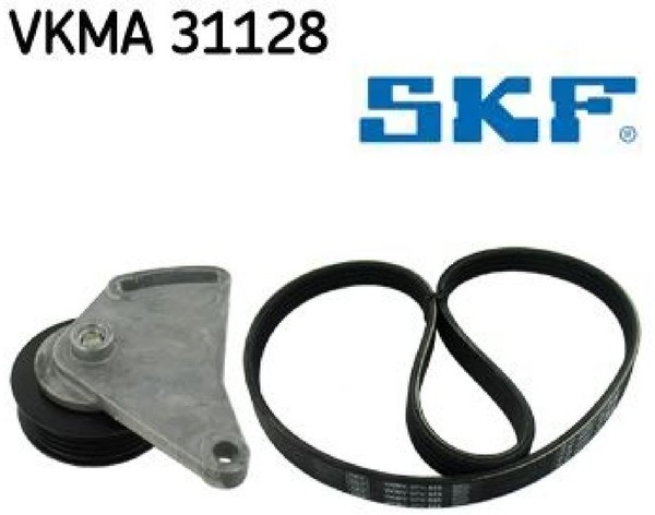 SKF VKMA31128 Keilrippenriemensatz Keilriemen Satz Keilriemensatz-image