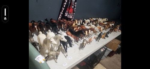 HUGE LOT of Breyer Horses Mixed Lot Various Sizes Some Vintage Some Retired