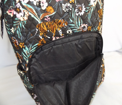 VERA BRADLEY Essential Large Backpack - Bali Jungle Tigers 