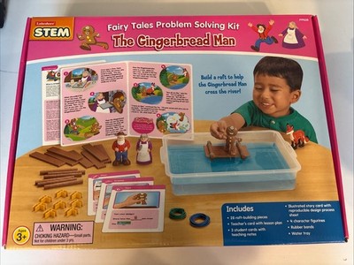 Lakeshore STEM Fairy Tales Problem Solving Kit - The Gingerbread Man