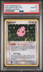 Igglybuff 37/101 EX Hidden Legends Reverse Holo