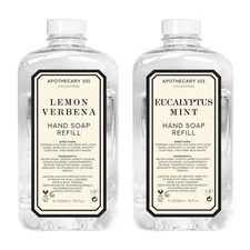 Apothecary 101 Collections | Hand Soap Refill | Home and Body Company | 78Oz X 2