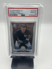 2014 Bowman Chrome Draft Picks Top Prospects #CTP39 Aaron Judge PSA 10