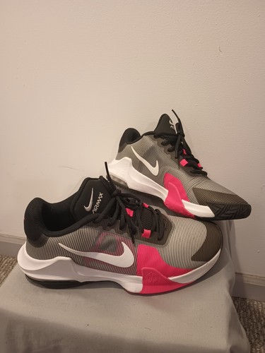 Herren Nike Air Max Impact 4 "schwarz hellkarmesinrot" DM1124-005 Größe 9,5