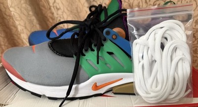 Nike Air Presto QS Greedy Multicolor Mens Size 12 Used Running Rare 886043-400