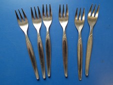 Besteck für  Fehlliste auffüllen -Michelin rostfrei 6 Gabeln gebraucht