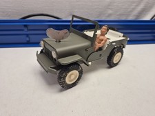 Willys Jeep MB in olivgrün, Ites Blech Länge ca. 18 cm, Lotus Zavod
