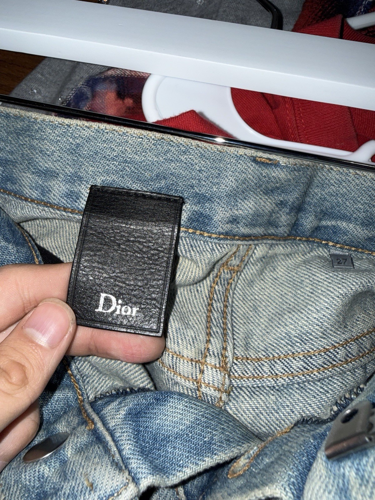 dior script jeans - image 4