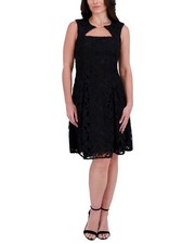 Kensie Heavy Floral Lace Mini Dress Women's