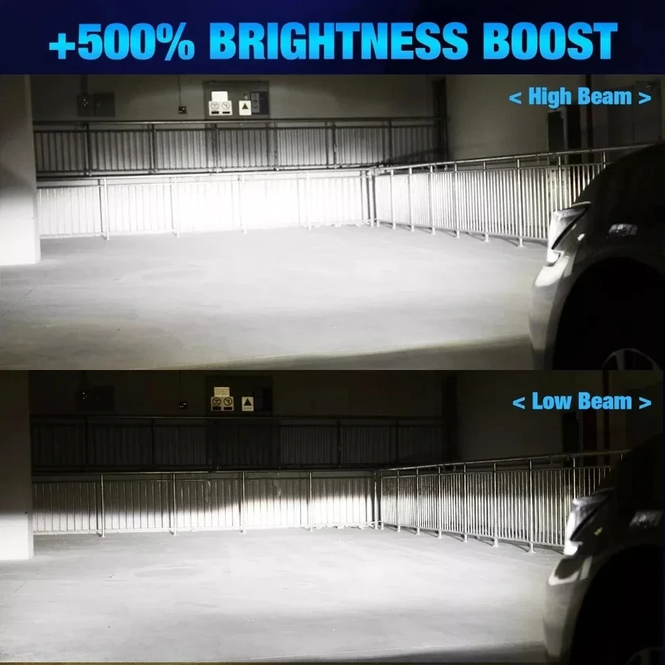 Kit 2 Ampoules LED H1 Mini 1:1 Canbus Anti-Erreur 110W 6000k Blanc 30000lm CSP - Photo 4/4